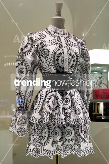 Milan shopping windows Alexander McQueen