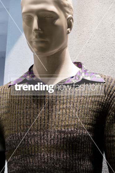 Milan shopping windows Bottega Veneta