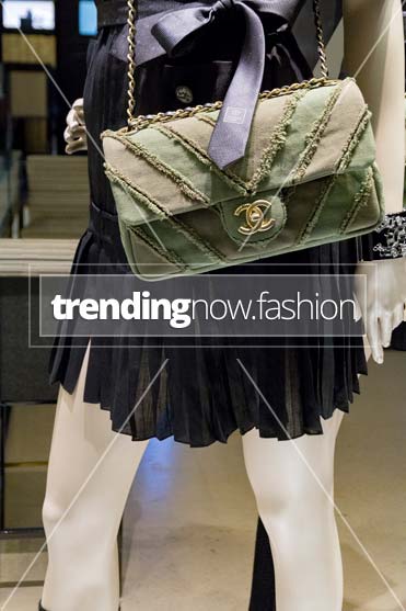 Milan shopping windows Chanel