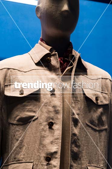 Milan shopping windows Ermenegildo Zegna