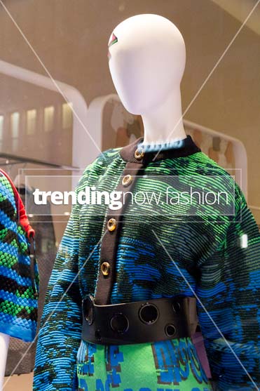 Milan shopping windows M Missoni