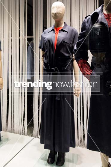 Milan shopping windows Maison Margiela