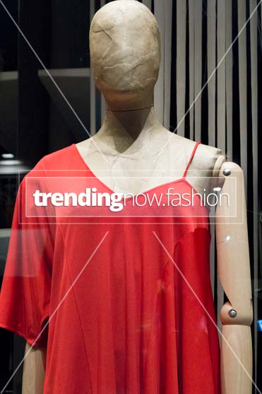 Milan shopping windows Maison Margiela