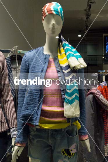 Milan shopping windows Massimo Rebecchi
