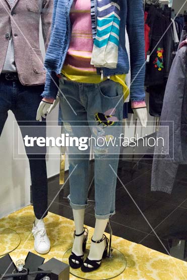 Milan shopping windows Massimo Rebecchi