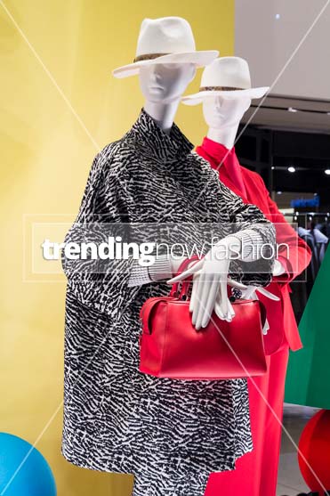 Milan shopping windows Max Mara