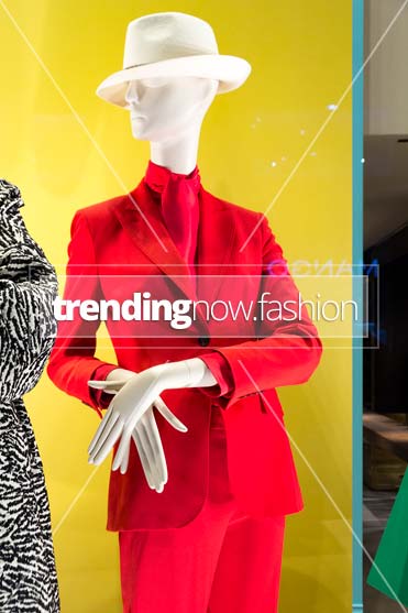 Milan shopping windows Max Mara