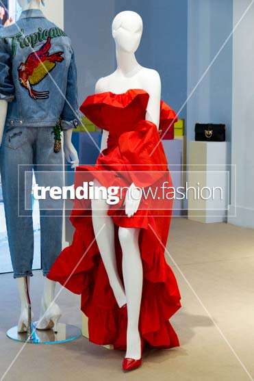 Milan shopping windows Pinko