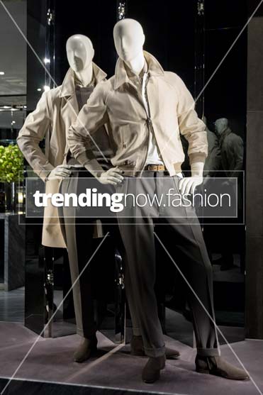 Milan shopping windows Tom Ford