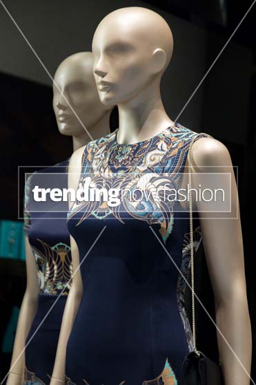 Milan shopping windows Versace Collection