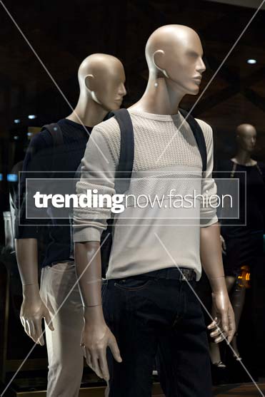 Milan shopping windows Versace Collection