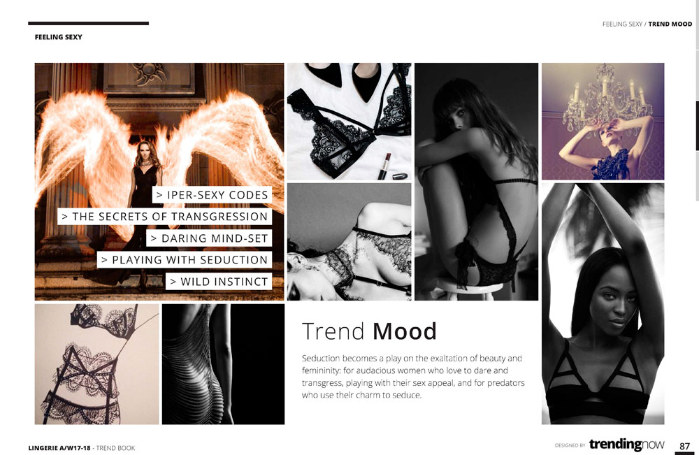 Fashion trend book and trend forecasting