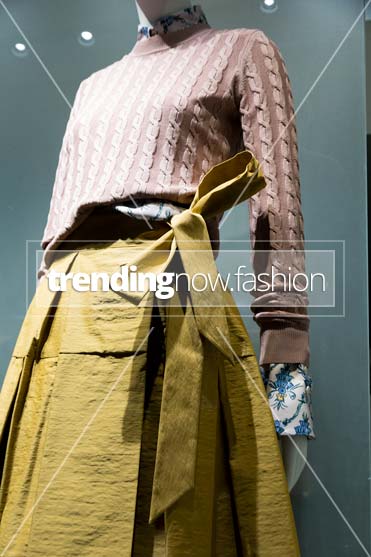 Foto vetrine Milano Jil Sander Navy