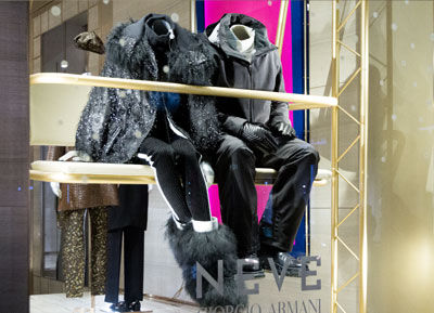 Milan shopping windows Photo report Milan shopping windows