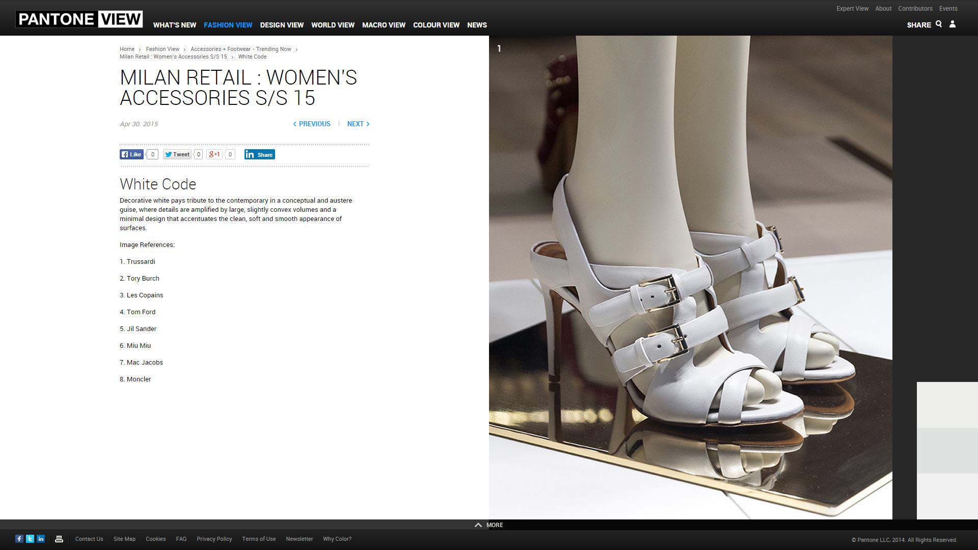 Fashion trend analysis